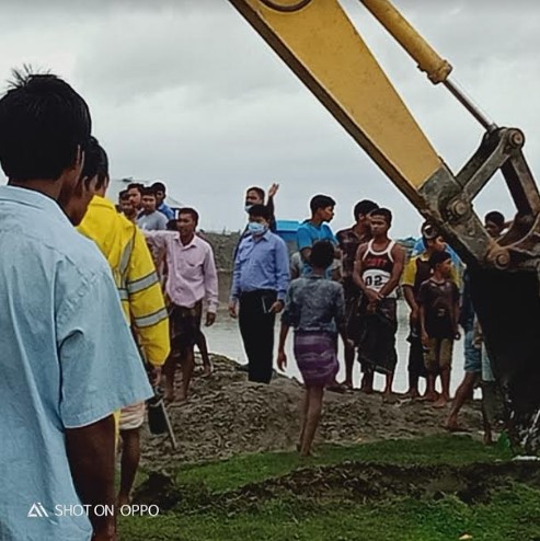 মীরসরাইয়ের ইছাখালীতে জলাবদ্ধতা নিরসনে পদক্ষেপ