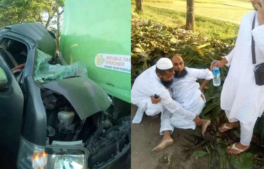 সীতাকুণ্ডে মাইক্রোবাস-কাভার্ডভ্যান সংঘর্ষে আহত ৫