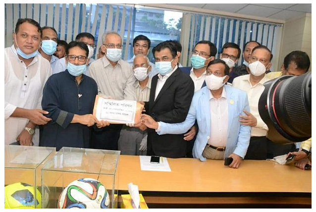 বাফুফে নির্বাচনে প্রধান নির্বাচন সমন্বয়কারী - হুইপ সামশুল হক চৌধুরী