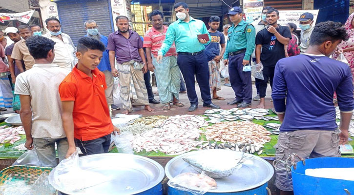 ইলিশ আহরণে নিষেধাজ্ঞা, মাঠে ভ্রাম্যমাণ আদালত