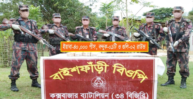 বিজিবির সঙ্গে ‘বন্দুকযুদ্ধে’ রোহিঙ্গা ইয়াবা কারবারি নিহত