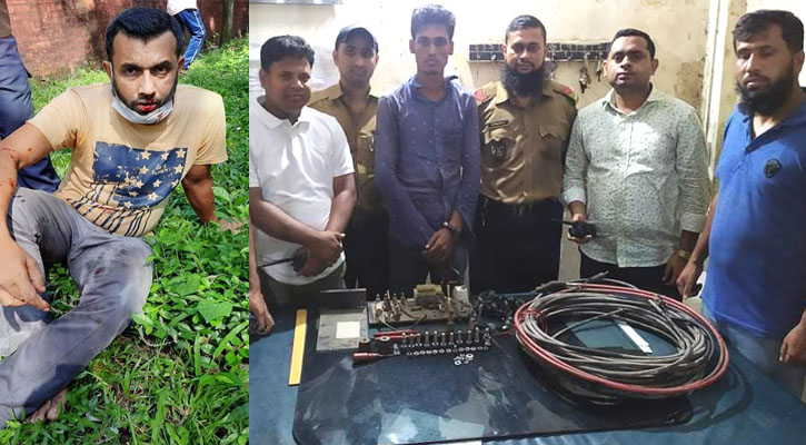 চোর চক্রের সঙ্গে ধস্তাধস্তি, আরএনবি সদস্য আহত