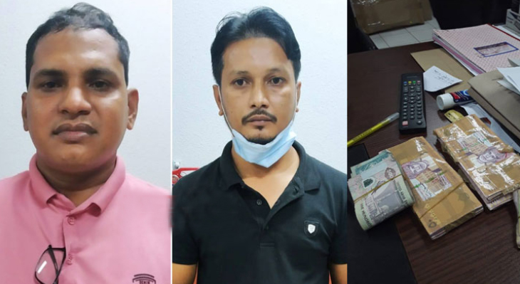 বিমানবন্দরে ৪১ লাখ টাকার বিদেশি মুদ্রাসহ ২ যাত্রী আটক