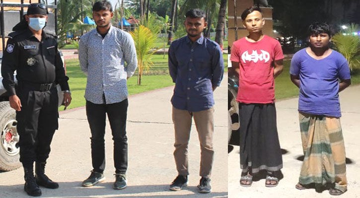 র‌্যাবের পৃথক অভিযানে ইয়াবাসহ ৪ জন আটক