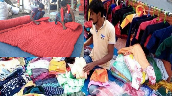 শীতের আগমনে চকরিয়ায় লেপ-তোষক ও গরম কাপড় মুখী ক্রেতারা