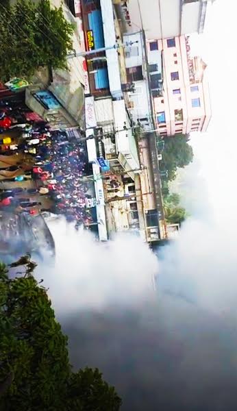 বান্দরবানে  আগুনে পুড়লো  ১১টি দোকান