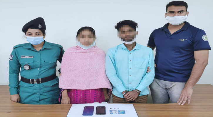 ফেসবুক আইডি হ্যাক করে প্রতারণা, গ্রেফতার ২