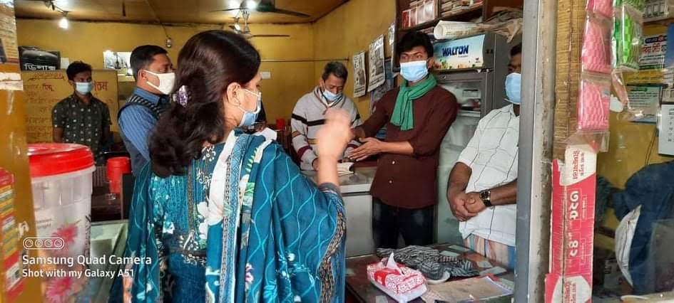 লামায় মোবাইল কোর্টে ৮ জনকে জরিমানা, ব্যবসায়ীদের ধর্মঘট পরে প্রত্যাহার