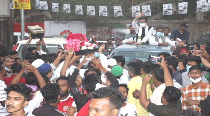 মেয়র প্রার্থী রেজাউল করিমের গণসংযোগ
