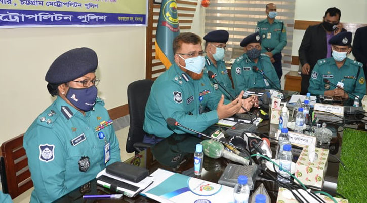 নগরীতে পুলিশের কড়াকড়ি