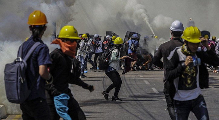 ভারতে আশ্রয় নেওয়া পুলিশদের ফেরত চেয়ে মিয়ানমারের চিঠি