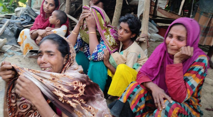 লোহাগাড়ায় ভয়াবহ অগ্নিকাণ্ড: আশ্রয়ণ প্রকল্পের ১০ বসতঘর পুড়ে ছাই 