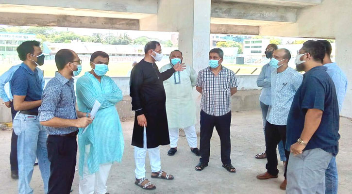 এমএ আজিজ স্টেডিয়ামের পূর্ব গ্যালারিতে ডরমেটরি নির্মাণের পরিকল্পনা