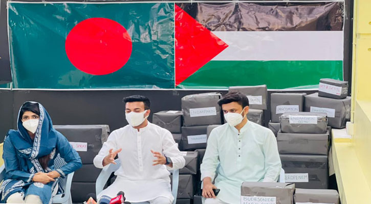ফিলিস্তিনের জন্য ফারাজ করিমের উদ্যোগ, সাড়া দিল বাংলাদেশ 