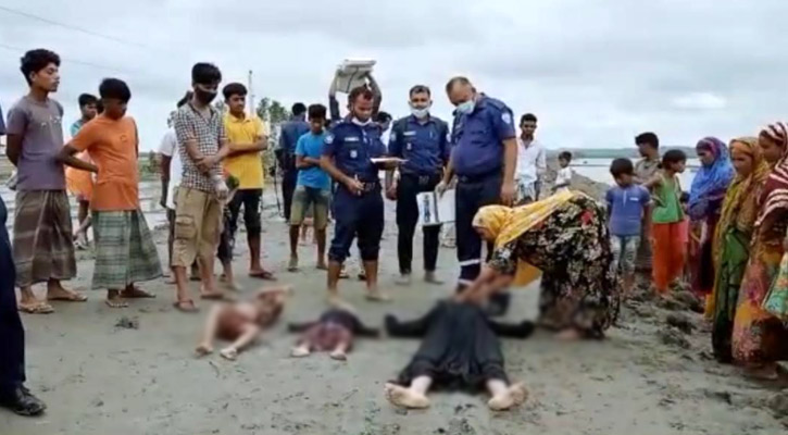 নাফ নদী থেকে শিশুসহ তিন রোহিঙ্গার মরদেহ উদ্ধার