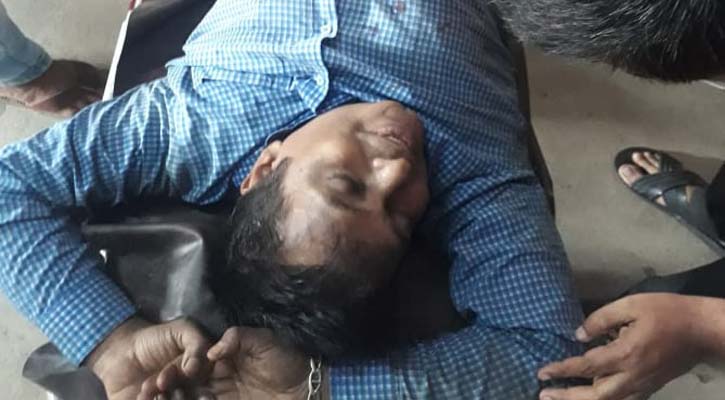 কাভার্ডভ্যান-মোটরসাইকেল সংঘর্ষে নিহত ১, আহত ১ 