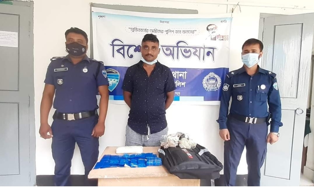 চন্দনাইশে দশ হাজার  ইয়াবা সহ ১ মাদক কারবারি  গ্রেফতার 