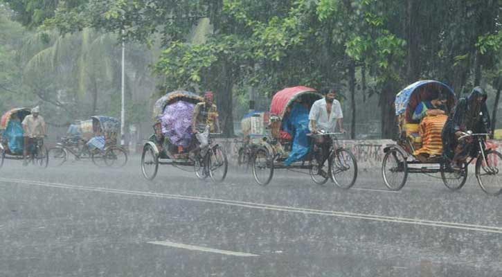 ভারী বর্ষণের আভাস