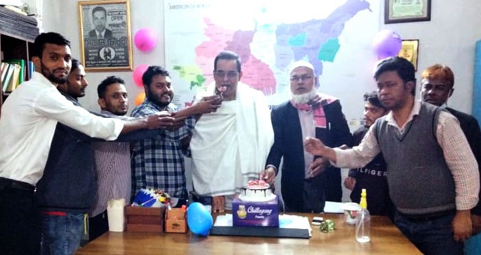 মহা সমারোহে পালিত হলো  লাভ বাংলাদেশ ফাউন্ডেশনের  চেয়ারম্যান মিজানুর রহমান চৌধুরীর  জন্মদিন