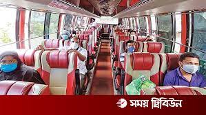 ‘বাস, ট্রেন ও লঞ্চে অর্ধেক যাত্রী বহনের সিদ্ধান্ত’
