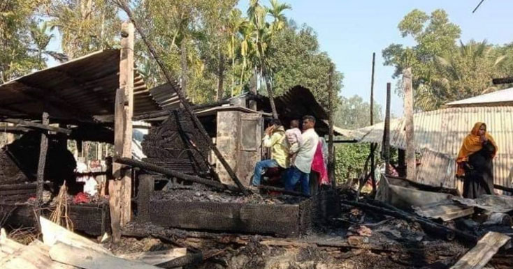 চকরিয়ায় ঘরেই পুড়ে অঙ্গার হলেন বৃদ্ধা