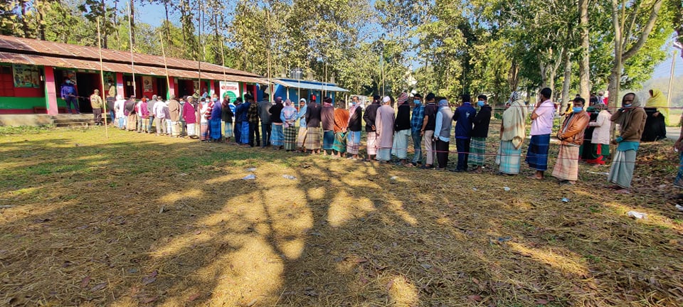 বান্দরবা‌নে ৭ম ধাপে ৩ ইউ‌নিয়‌নে ভোট গ্রহণ শুরু 