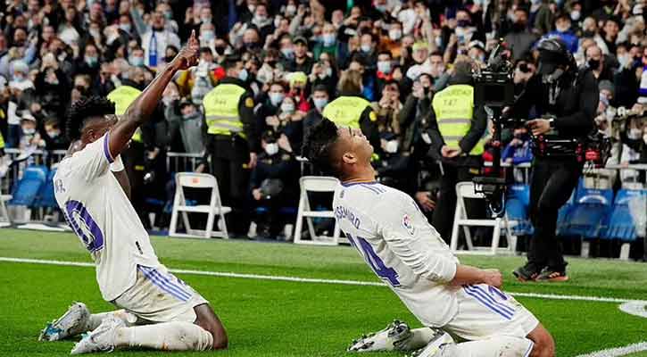 গেতাফেকে হারিয়ে ব্যবধান আরও বাড়ালো রিয়াল