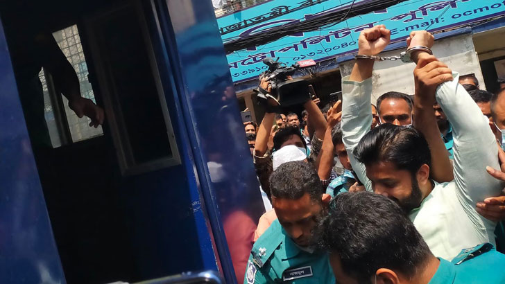 খোকার ছেলে ইশরাক হোসেন গ্রেফতার