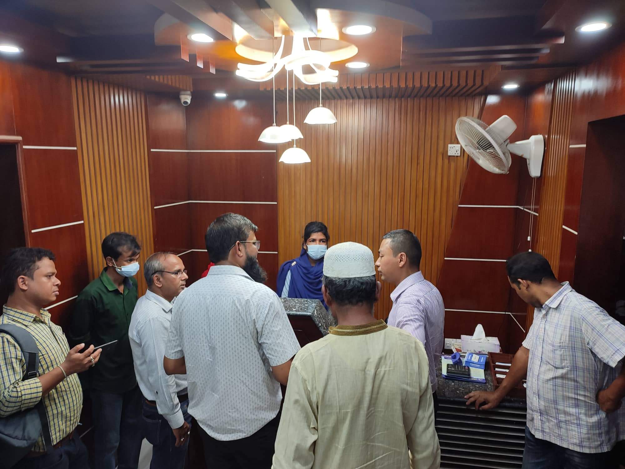 রাউজানে ডায়াগনস্টিক সেন্টারে অভিযান,জরিমানা 