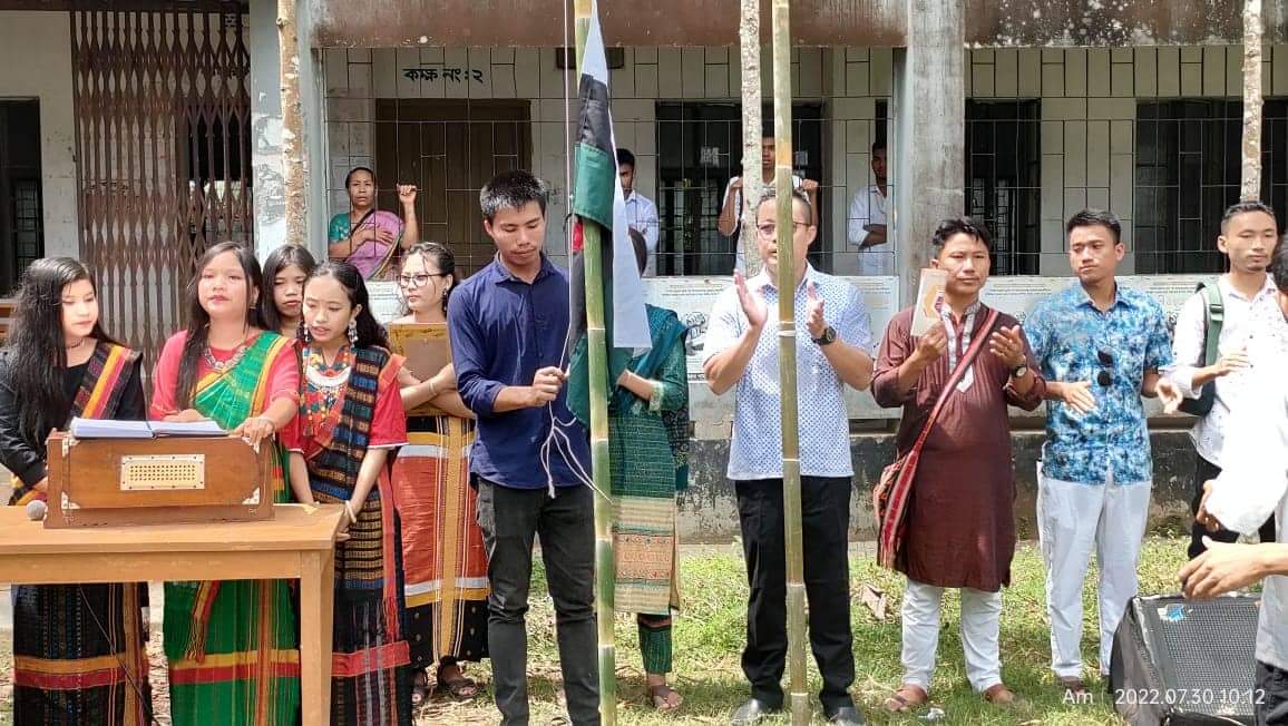দীঘিনালায় ইউপিডিএফ(গনতান্ত্রিক) সমর্থিত পিসিপির থানা ও কলেজ শাখার কাউন্সিল 