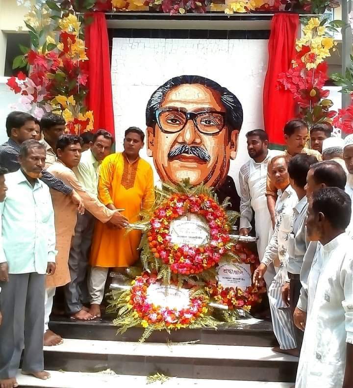 কুতুবদিয়ায় বঙ্গবন্ধুর ম্যুরাল উদ্বোধন 