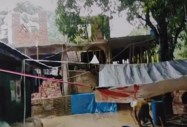বোয়ালখালী এক রিক্সা চালাকের বসত ভিটার দখল অভিযোগ