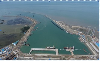 মাতারবাড়ি জেটি  শততম জাহাজ হ্যান্ডলিং এর মাইলফলক স্পর্শ 