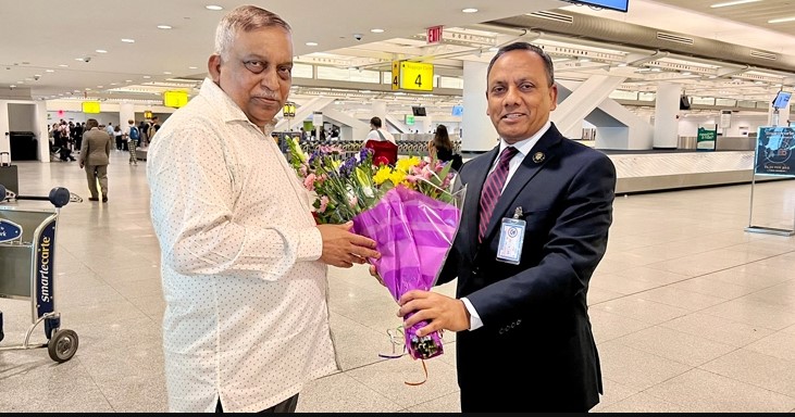 জাতিসংঘ সম্মেলনে নিউইয়র্ক পৌঁছেছেন স্বরাষ্ট্রমন্ত্রী: আইজিপি
