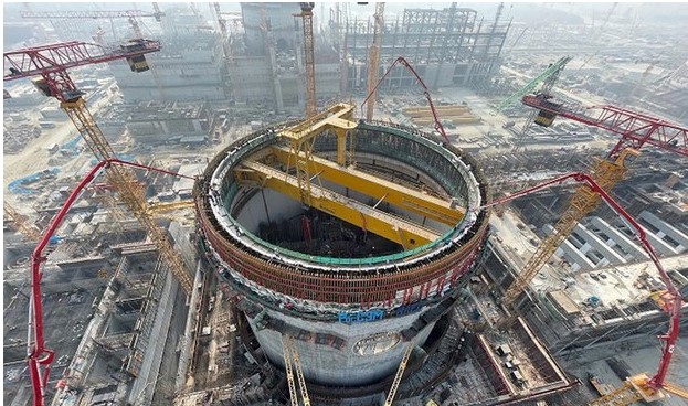 রূপপুর পারমাণবিক বিদ্যুৎ কেন্দ্রের নির্মাণ কাজ এগিয়ে যাচ্ছে