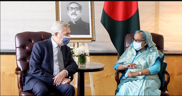 রোহিঙ্গা প্রত্যাবাসনে বিশ্ব সম্প্রদায়ের ভূমিকা চান প্রধানমন্ত্রী