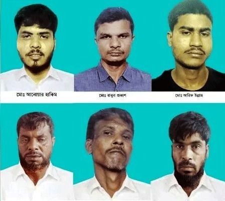চকরিয়ায় লেফটেন্যান্ট তানজিম হত্যায় জড়িত ৬ জন আটক
