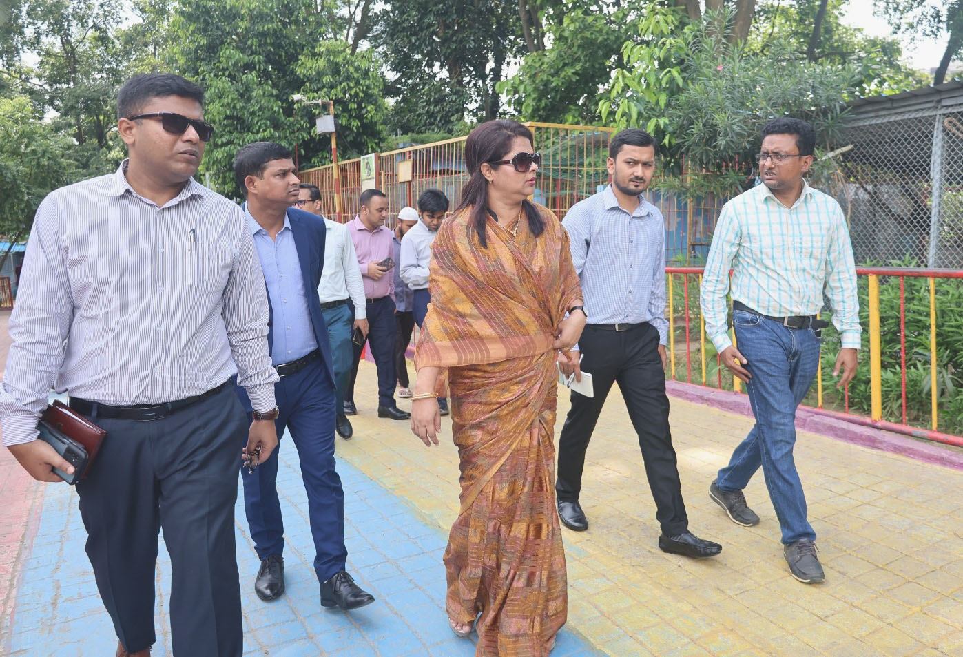  চট্টগ্রাম চিড়িয়াখানা পরিদর্শন করছেন জেলা প্রশাসক ফরিদা খানম