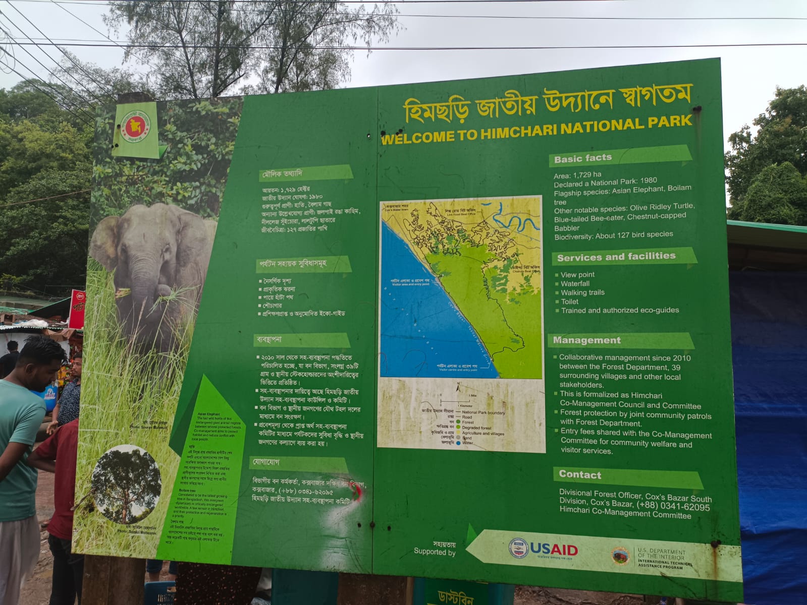 পর্যটকদের অন্যতম পছন্দ হিমছড়ি জাতীয় উদ্যান 