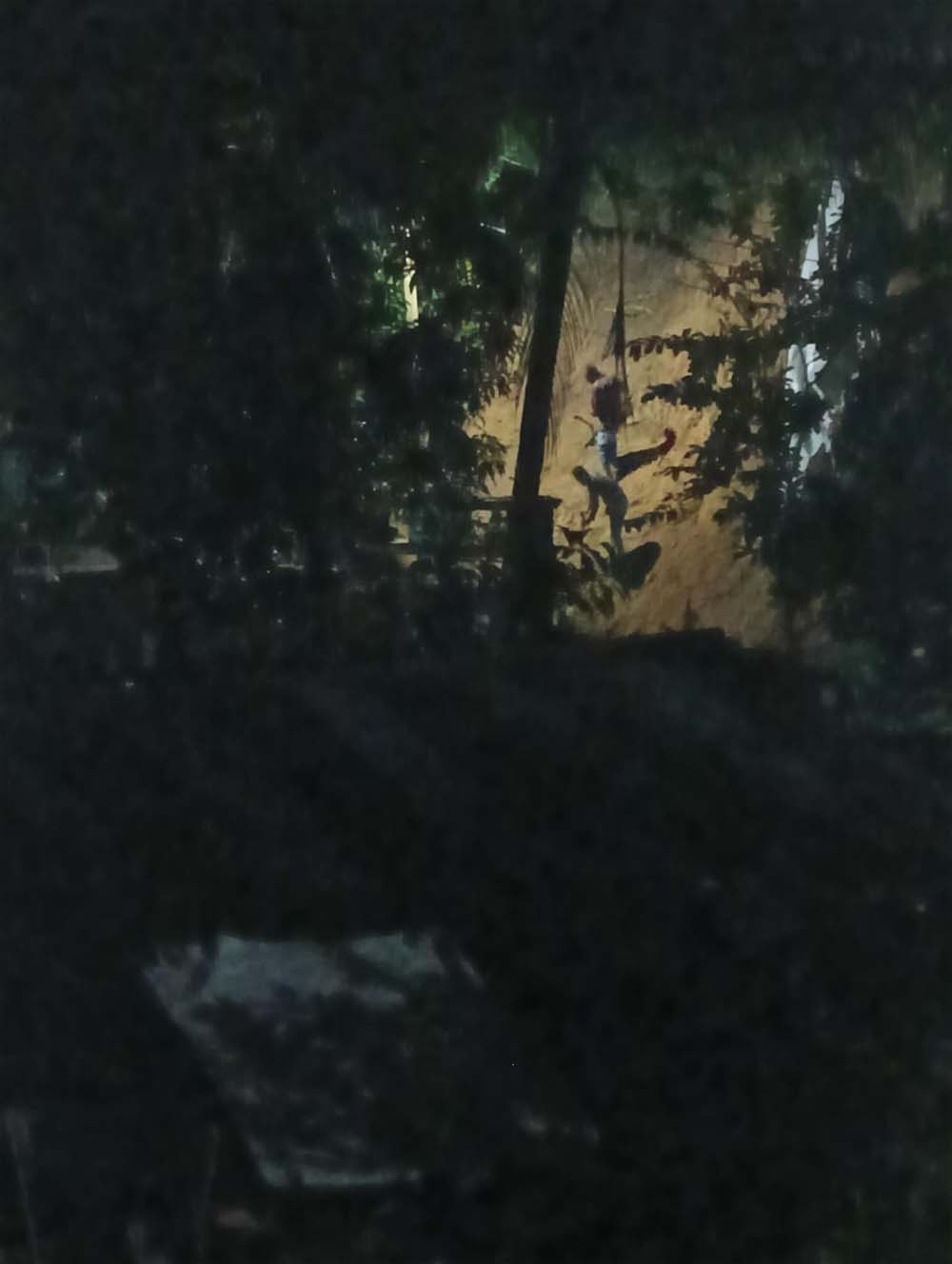 রাতের আধাঁরে পাহাড় কাটার অভিযোগ 