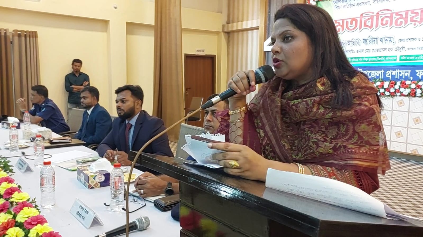 ফটিকছড়িতে জেলা প্রশাসক, আমরা জনগনের সেবক-প্রশাসক নই