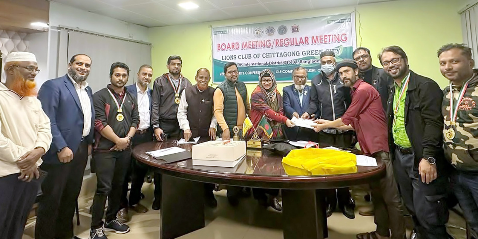 গরীব কন্যার বিবাহে আশার আলো জ্বালালো লায়ন্স ক্লাব অব চিটাগাং গ্রীণ সিটি