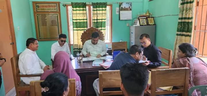 বোয়ালখালীর ইউনিয়ন পরিষদ পরিদর্শনে স্থানীয় সরকার উপ পরিচালক নোমান