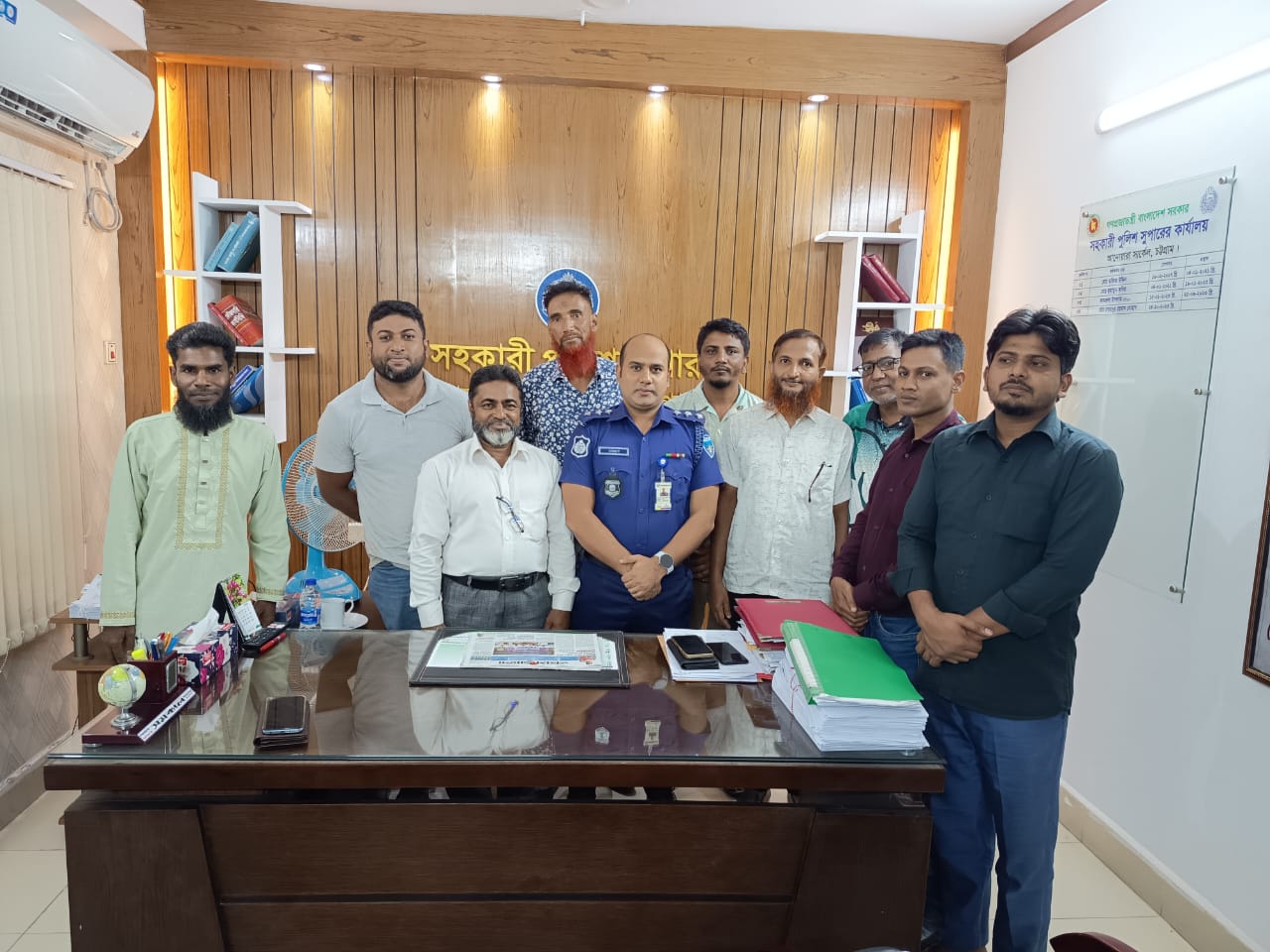 সহকারী পুলিশ সুপারের সাথে চন্দনাইশ প্রেসক্লাবের মতবিনিময় 