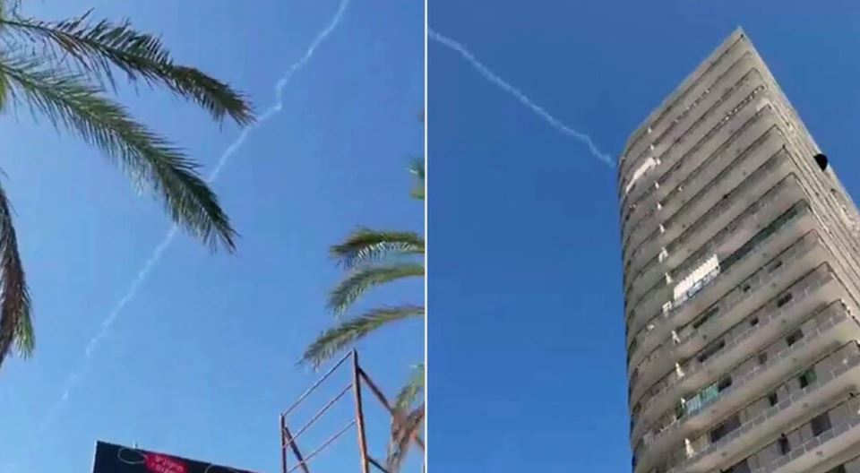 গাজা থেকে দুটি রকেট ছোড়া হয়েছে, ইসরাইলি বাহিনী