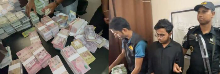 বাকলিয়ায় বাসা থেকে বিপুল পরিমাণ নকল টাকা উদ্ধার