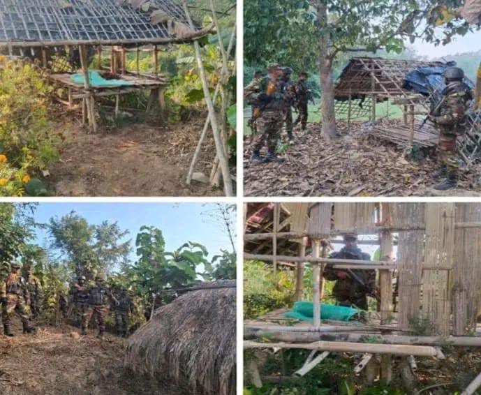 পাহাড়ে ইউপিডিএফের সন্ত্রাসী আস্তানা গুড়িয়ে দিলো সেনাবাহিনী, নিরাপত্তা নিশ্চিত করতে বসানো হলো সেনা ক্যাম্প