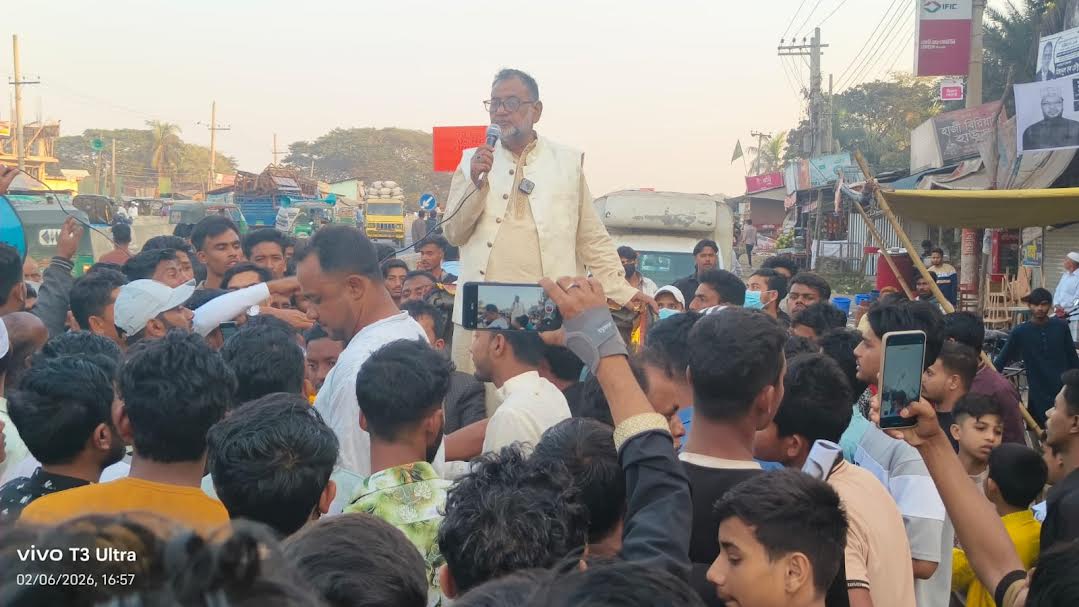 নির্বাচিত হলে চাঁদাবাজ মামলাবাজদের বিরুদ্ধে ব‍্যবস্থা নেব: এডভোকেট মিজান চৌধুরী 