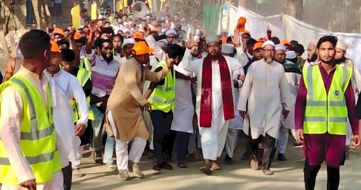 চন্দনাইশে সুন্নীজোট প্রার্থী মাও. সোলাইমান ফারুকীর সমর্থনে চন্দনাইশে ব্যাপক গণসংযোগ