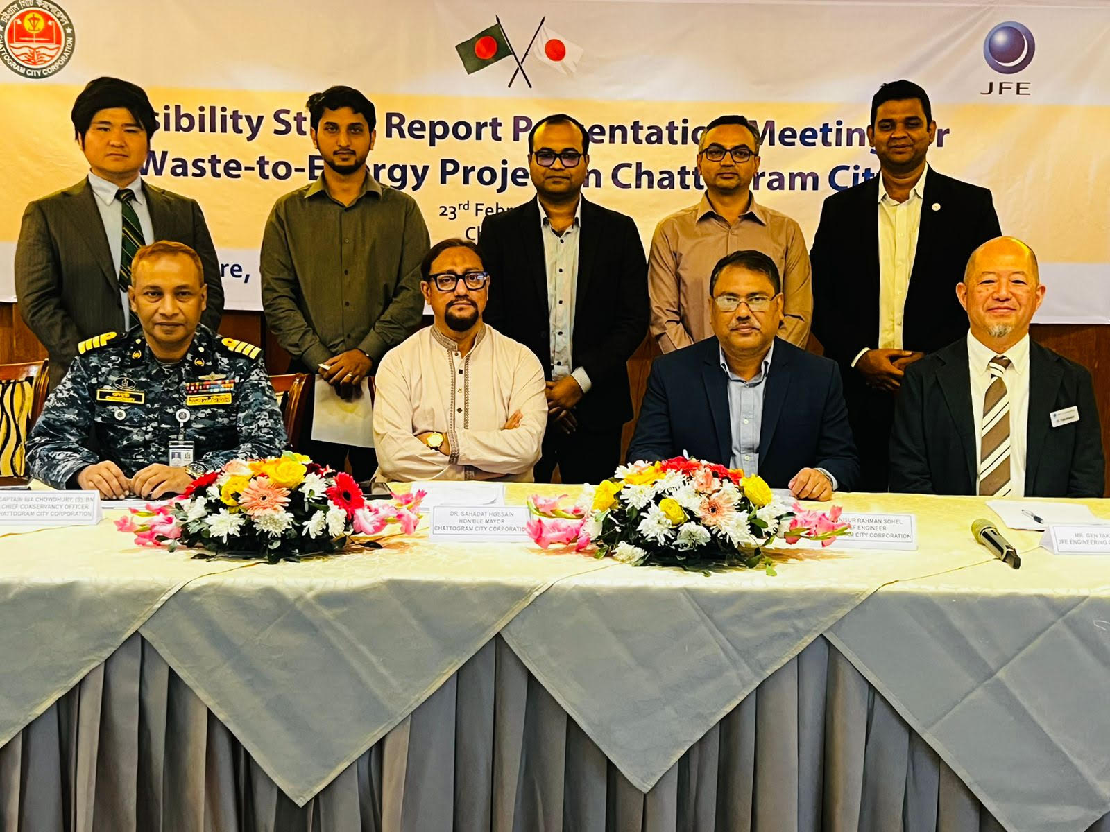 জাপানের সহায়তায় চট্টগ্রামের বর্জ্য থেকে ১২ মেগাওয়াট বিদ্যুৎ উৎপাদন করা হবে: মেয়র ডা. শাহাদাত হোসেন 